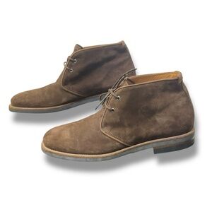 🔥 Aquatalia “Carlos” Men’s Suede Chukka Boots – Size 9 – Made in Italy 🥂